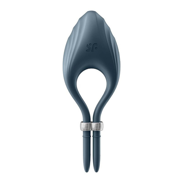 Pierścień erekcyjny Duelist Ring Vibrator Dark blue Satisfyer