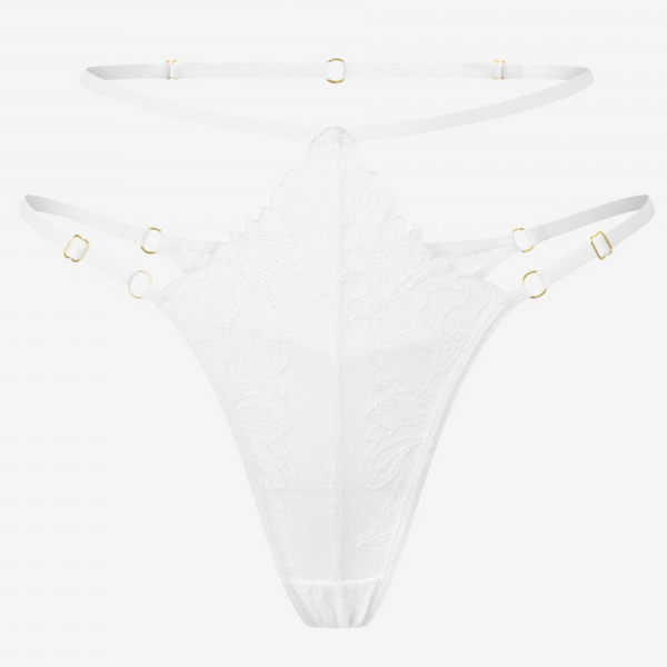 Leticia White Majtki M/L Promees