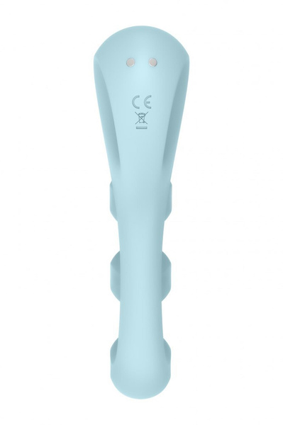 Потроєний вібратор Tri Ball 2 light blue Satisfyer
