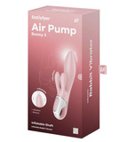 Вібратор-кролик Air Pump Bunny 3 rose Satisfyer