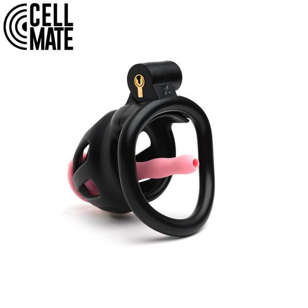 Centurion Chastity Cage Black Size 3 CELLMATE