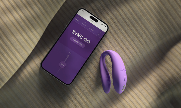 Вібратор для пар Sync Go Light Purple We-Vibe