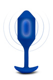Vibrating Snug Plug 4 Navy b-Vibe