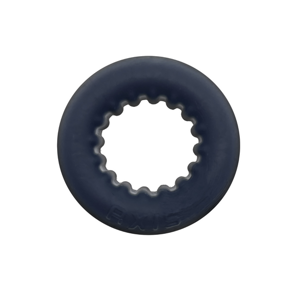 Ерекційне кільце Axis Rib Griphold Cockring Ice Black Oxballs