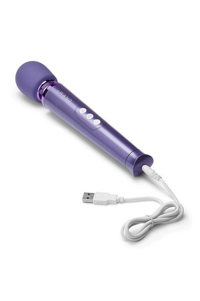 Вібраційний масажер Le Wand Petite Rechargeable Vibrating Massager - Violet le WAND
