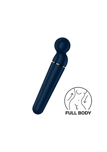 Вібратор-стрижень Planet Wand-er blue + rosegold Satisfyer