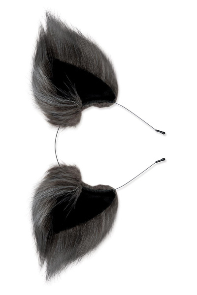 Набір Лисиця Анальна Пробка І Вуха Plug Grey Fox Tail Set Whipsmart