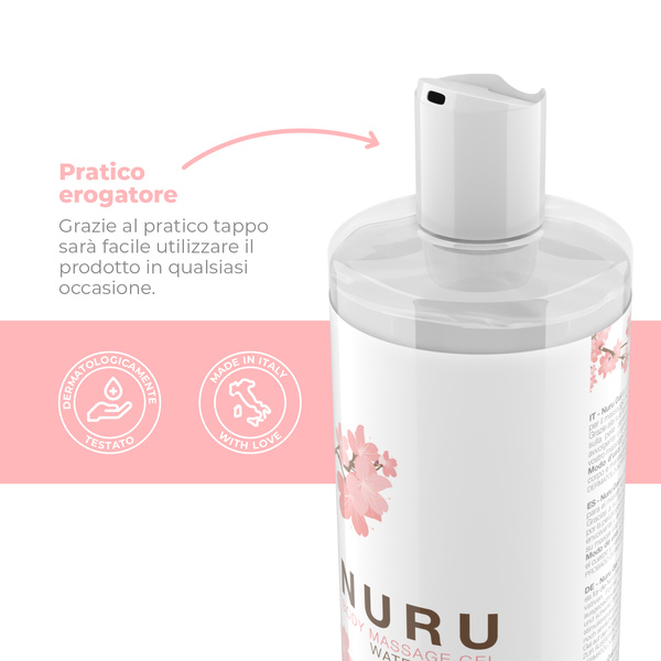 Гель для японського масажу тілом Nuru Gel 500Ml IntimateLine