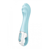 Nadmuchiwany wibrator sterowany aplikacją Satisfyer Air Pump Vibrator 5+ Blue