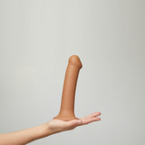 Strap-on-me Silicone Bendable Dildo Double Density L Vanilla
