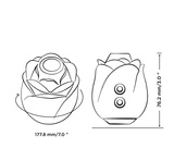 Повітряний стимулятор клітора Rose Romp