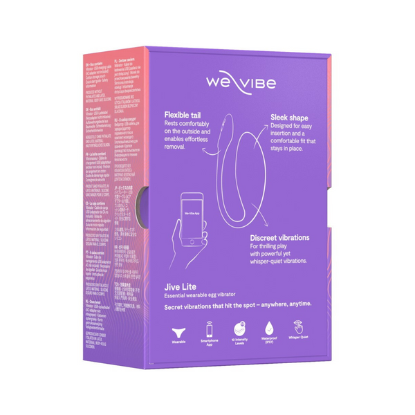 We-Vibe jajeczko sterowane aplikacją Jive Lite Purple