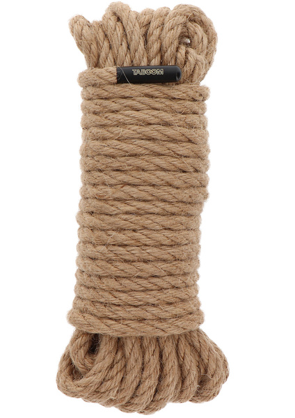 Конопляний канат для зв'язування Hemp Rope 10 Meter 7 Mm Nude Taboom