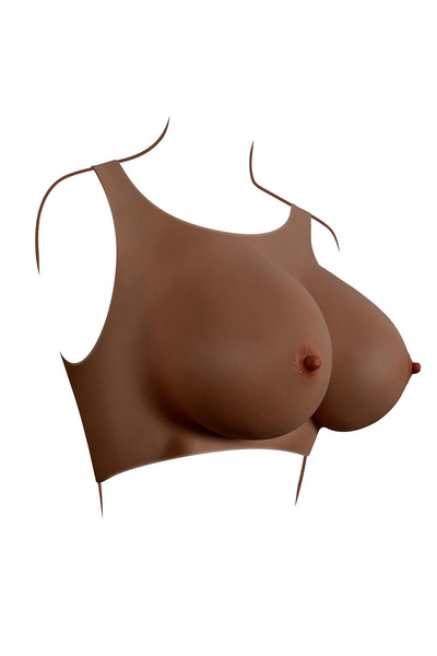 Протез грудей Undergarments Plate E-Cup Dark Gender X