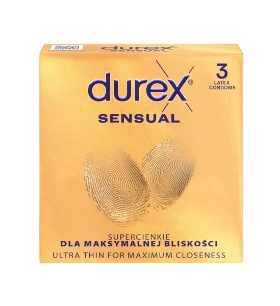 Durex Sensual condoms 3 pcs.