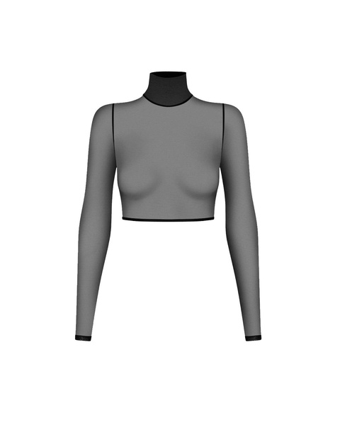 Чуттєвий топ з делікатної сітки Karen Xs/S Promees