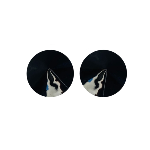 Ніпельні накладки Nipple Covers Gloss Black Kinky Diva