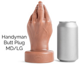 Анальний пробка Handyman Butt Plug Soft Tan No Vac M/L Mr Hankeys
