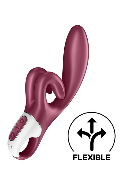 Rabbit vibrator Touch me red Satisfyer