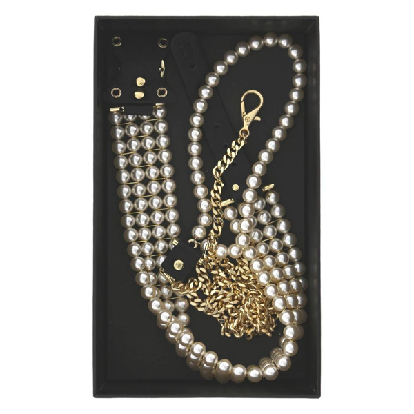 BDSM Luminious Pearl Leash And Collar Guilty Pleasure 