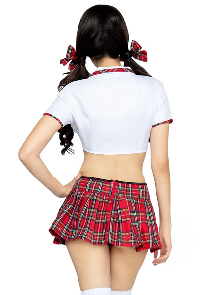 Kostium Uczennicy Miss Prep School Top And Skirt M/L Leg Avenue