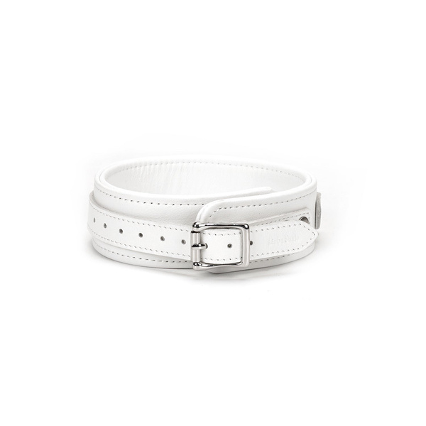 Obróżka Ze Smyczą Fuji White Collar With Leash Liebe Seele