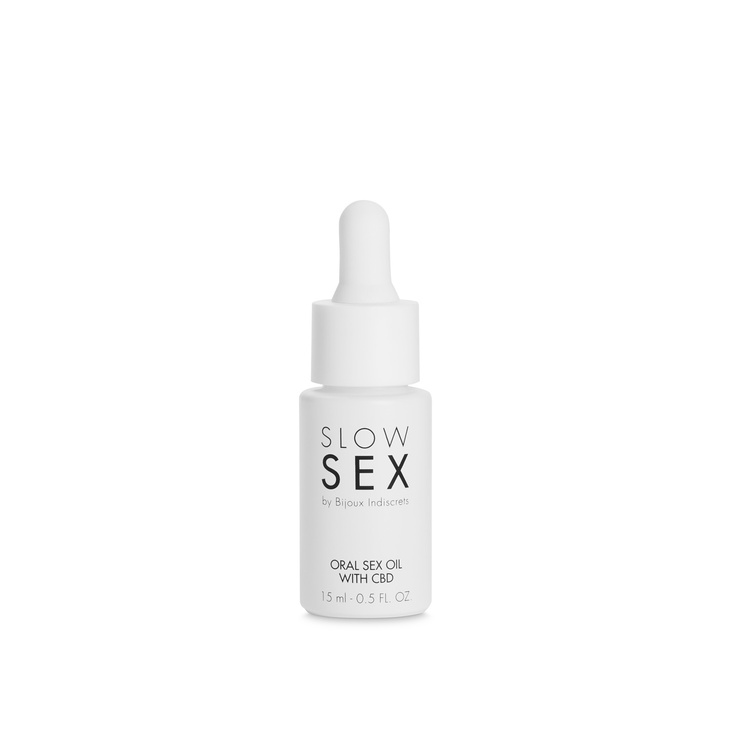 Bijoux Indiscrets Slow Sex Oral Sex Oil with CBD 15ml