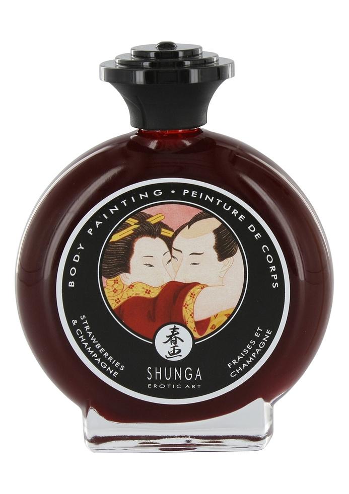 Shunga Body Painting Sparkling Strawberry Wine 100 ml