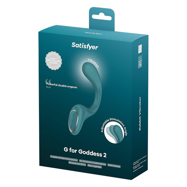 Вібратор G for Goddess 2 bottle green Satisfyer