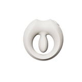 Ерекційне кільце зі стимулятором Apis Ivory White Zalo