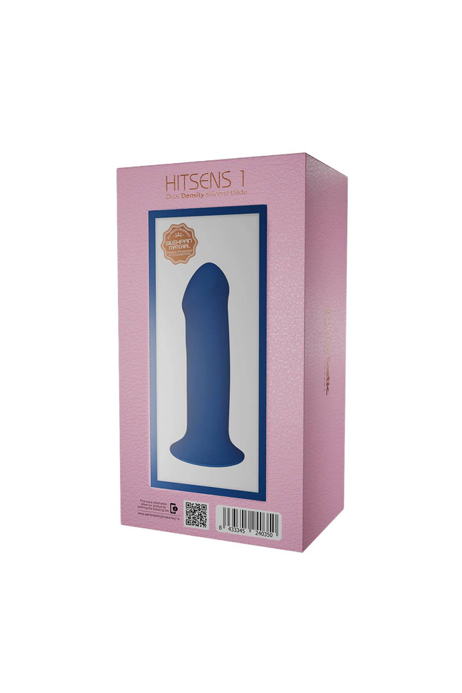 Adrien Lastic Silikonowe Dildo PREMIUM Hitsens Model 1 Blue