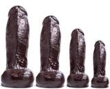 Mr Hankey's Realistic Dildo Thick Dick (BBC) Soft Vac Brown S