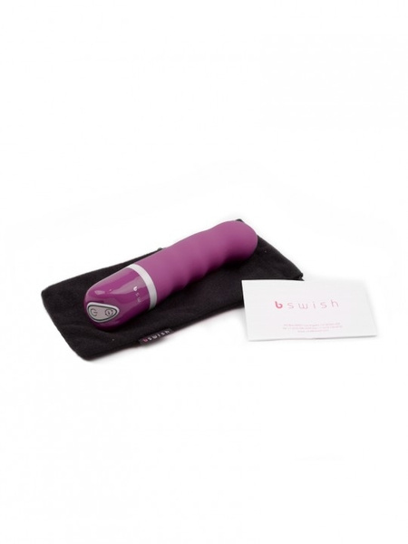 B Swish Bdesired Deluxe Pearl wibrator fioletowy