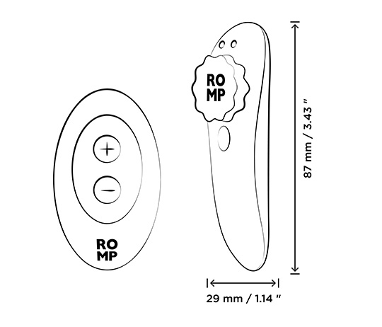 Вібратор для білизни Party Romp