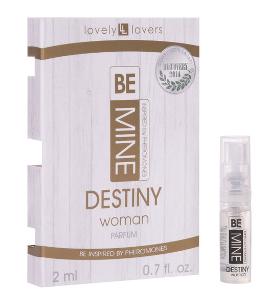 Perfumy dla kobiet z feromonami Lovely Lovers BeMine Destiny Woman 2ml