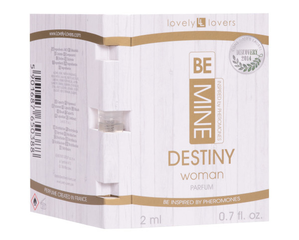 Perfumy dla kobiet z feromonami Lovely Lovers BeMine Destiny Woman 2ml