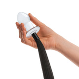 Скляна Затичка З Конячим Хвостом Horse Tail S Butt Plug Glas