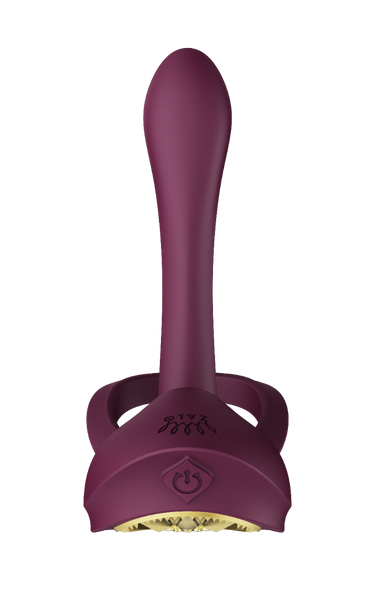 Ерекційне кільце Bayek Velvet Purple Zalo