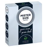 Mister.Size 47 mm Condoms 3 Pieces