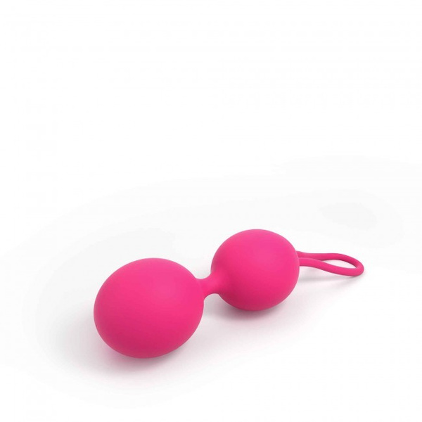 Кульки для тренування м'язів Кегеля Dual Balls Magenta Marc Dorcel