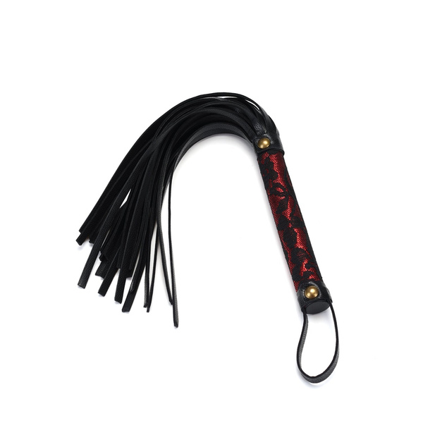 Батіг Victorian Garden Lace And Pu Flogger Whip Liebe Seele