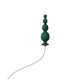 Qingnan No.8 Mini Vibrating Anal Beads Green