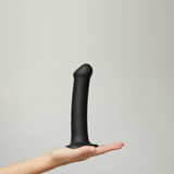 Надзвичайно м'яке ділдо Silicone Bendable Dildo Double Density Xl Chocolate Strap-on-me
