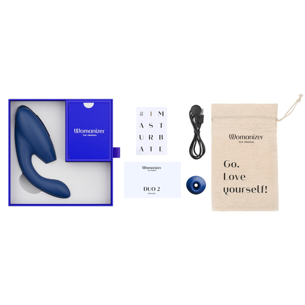Stymulator Łechtaczki Duo 2 Blueberry Womanizer