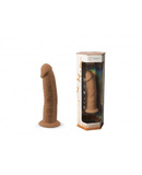 Silikonowe Dildo 15Cm Model 2 6" Carmel Silexd