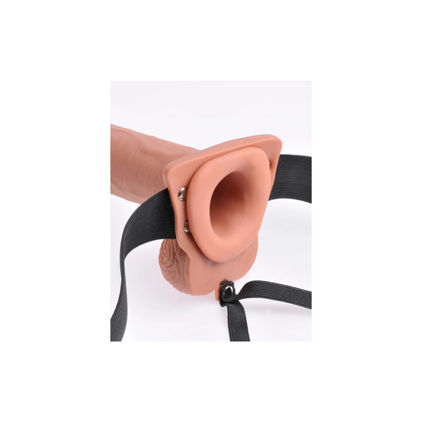 Uprząż Hollow Rechargeable Strap-On Fetish Fantasy Series 10"