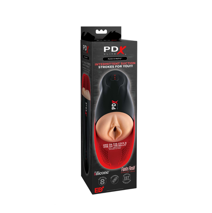 Masturbator Pipedream PDX Elite Fuck-O-Matic Red