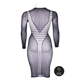 Sukienka Midi Carme Xl Dress With Turtleneck Black Osx Le Désir