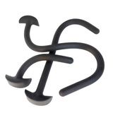 Анальна пробка Gut Snake Liquid Silicone Plug Black M Brutus