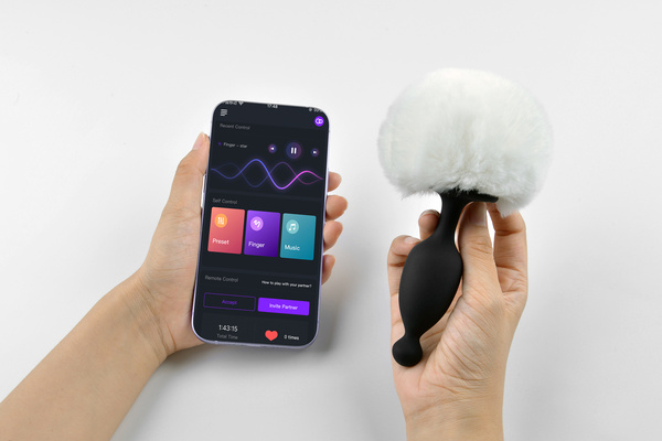 Korek analny z ogonkiem Magic Motion Magic Bunny  